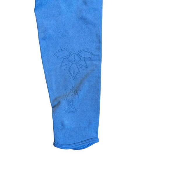 Gymshark Blue Mandala Yoga Leggings Women Size Small - Picture 5 of 10